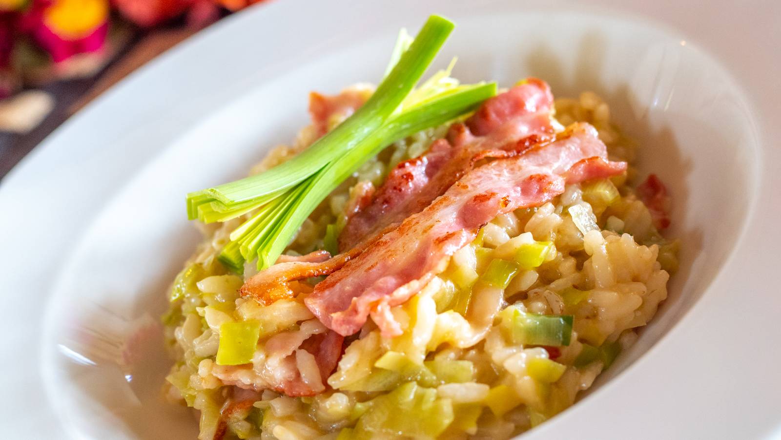 Bacon and Leek Risotto
