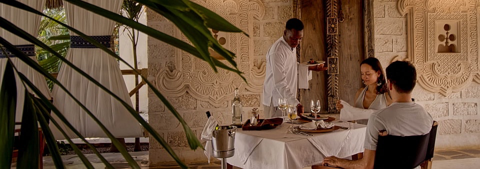 Dinner for two at Lonno Lodge Dinner for two at Lonno Lodge, likely the best hotel in Watamu